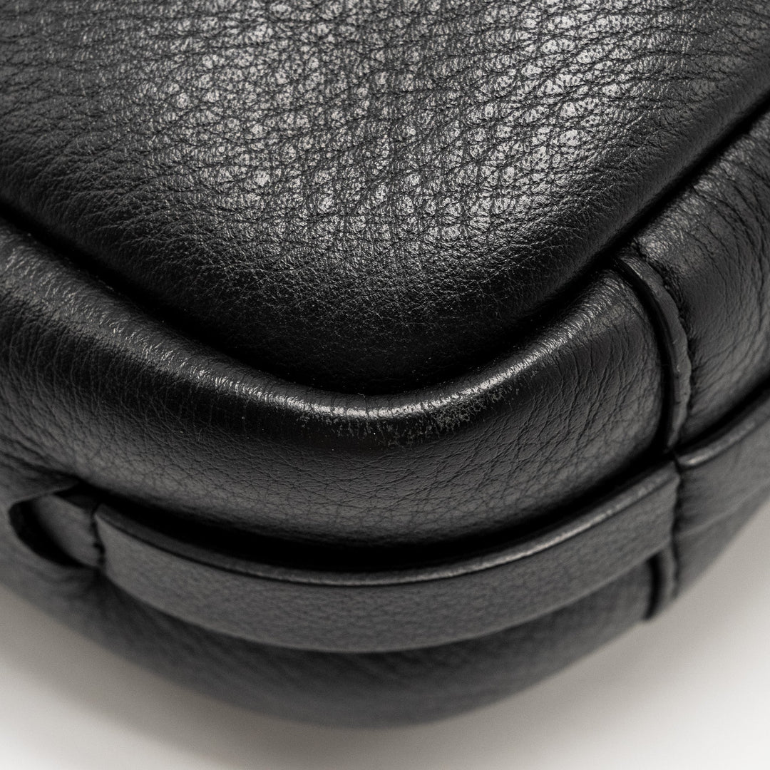 Top Quality Balenciaga Everyday Camera Bag Calfskin Black SHW