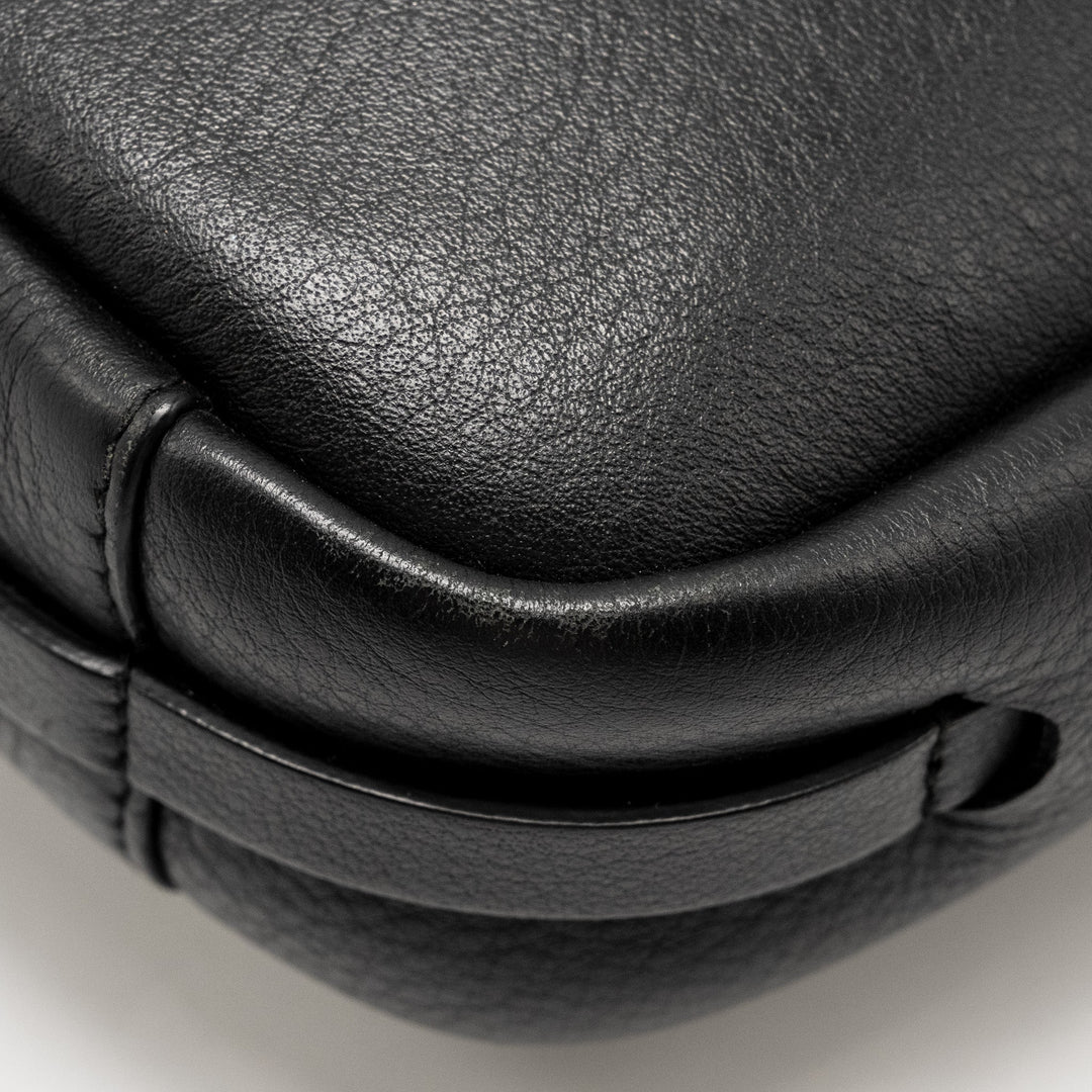 Top Quality Balenciaga Everyday Camera Bag Calfskin Black SHW