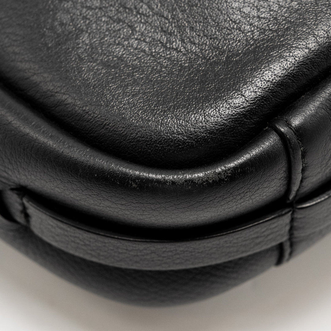 Top Quality Balenciaga Everyday Camera Bag Calfskin Black SHW