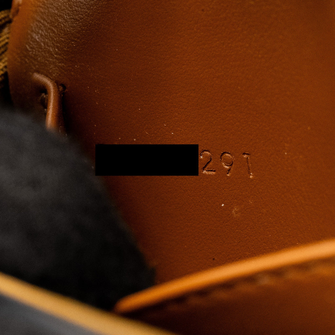 Celine Claude Triomphe Canvas / Calfskin Tan