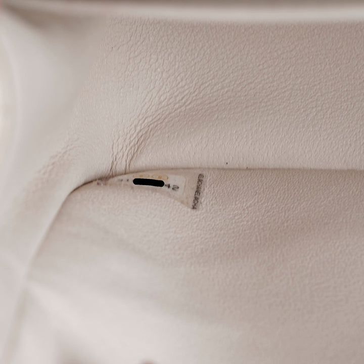Top Quality Chanel Classic Flap Small Lambskin Chevron Cream - Series 31