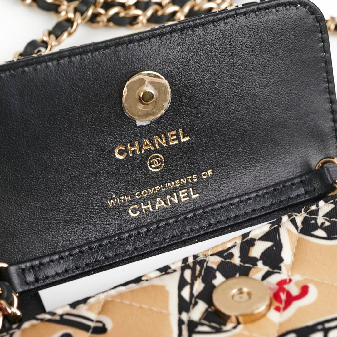 Chanel Micro Cardholder Crossbody Bag