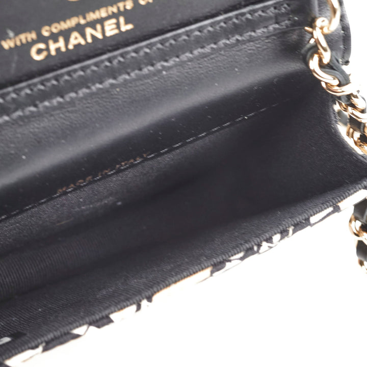 Top Quality Chanel Micro Cardholder Crossbody Bag