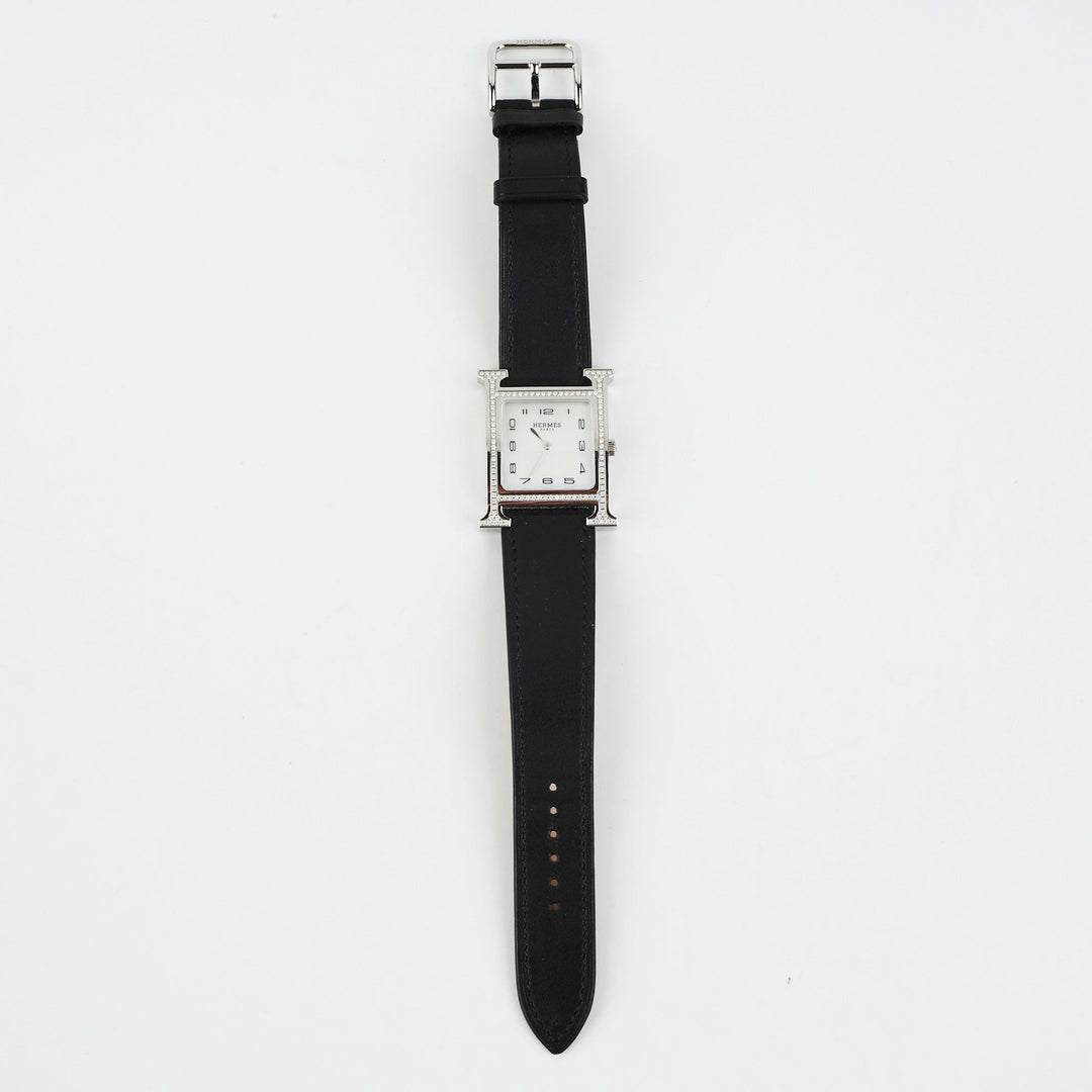Hermes Heure H Watch Noir
