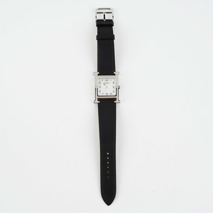 Hermes Heure H Watch Noir