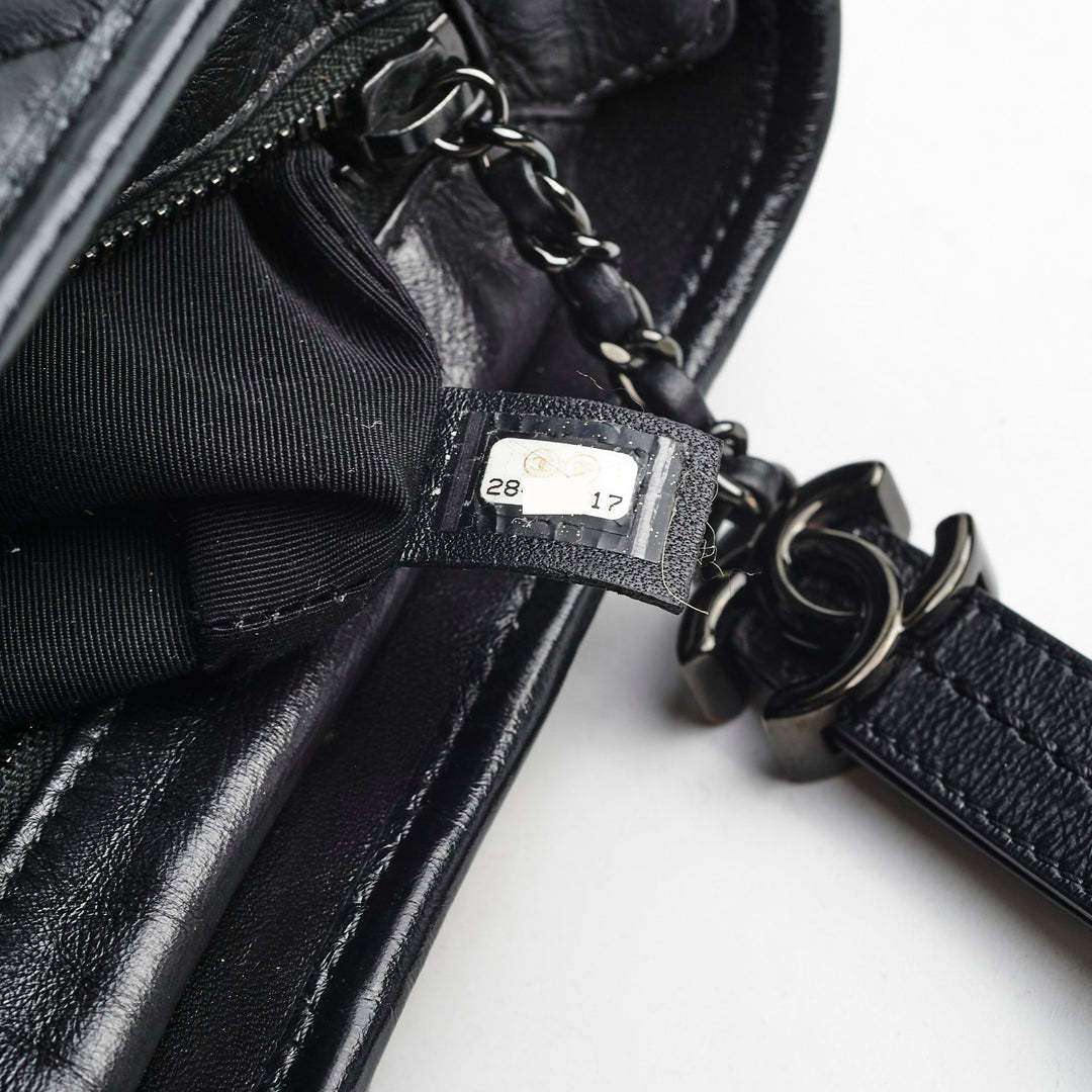 Top Quality Chanel Small Gabriel Calfskin Black