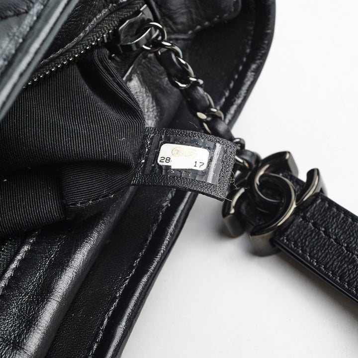 Top Quality Chanel Small Gabriel Calfskin Black