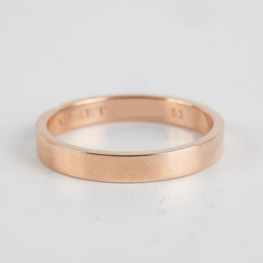 Chaumet Liens Ring with Diamonds 18k Rose Gold 53