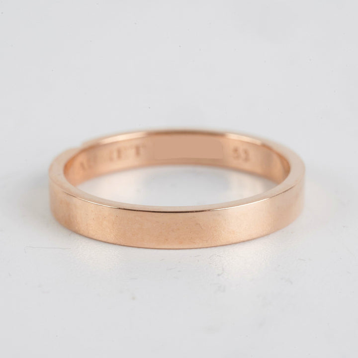 Chaumet Liens Ring with Diamonds 18k Rose Gold 53