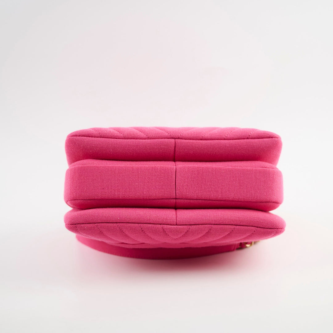 Top Quality Chanel Trendy CC Small Canvas Pink Chevron -