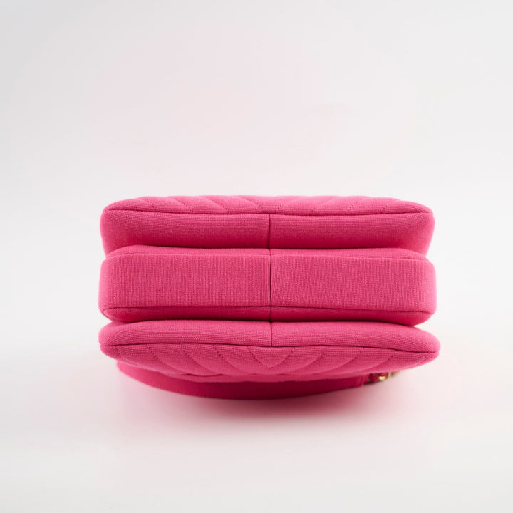 Top Quality Chanel Trendy CC Small Canvas Pink Chevron -