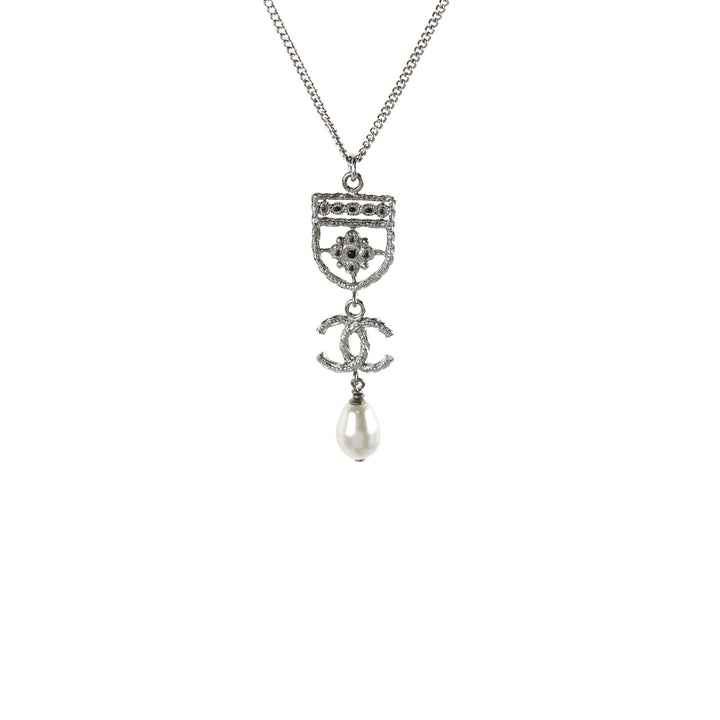 Top Quality Chanel Coco Mark Emblem Necklace Costume Jewelery