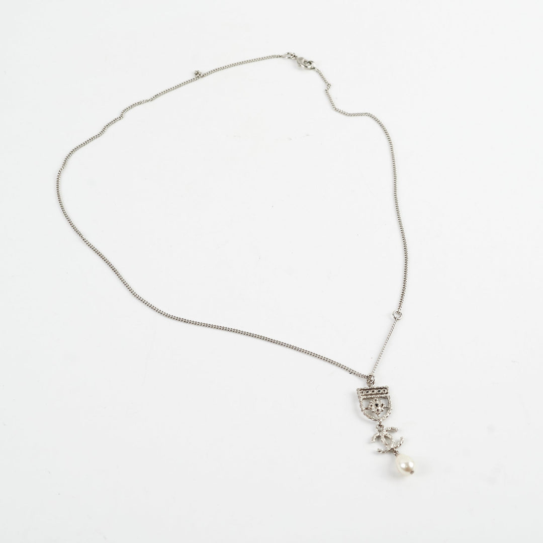 Top Quality Chanel Coco Mark Emblem Necklace Costume Jewelery