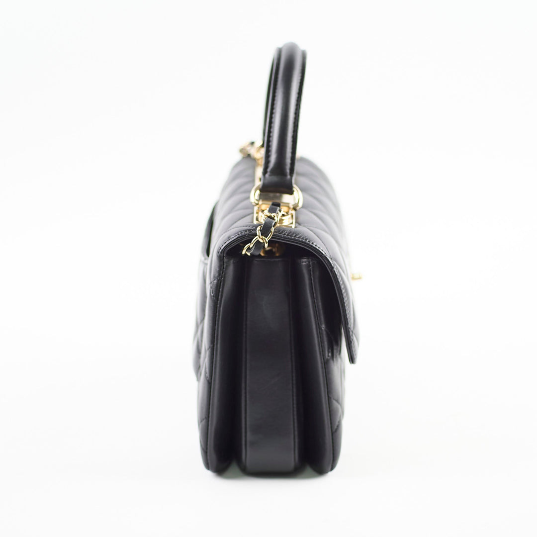 Top Quality Chanel Small Trendy Lambskin Black Series 31