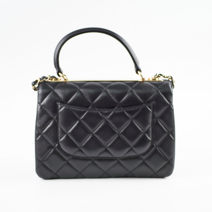 Top Quality Chanel Small Trendy Lambskin Black Series 31