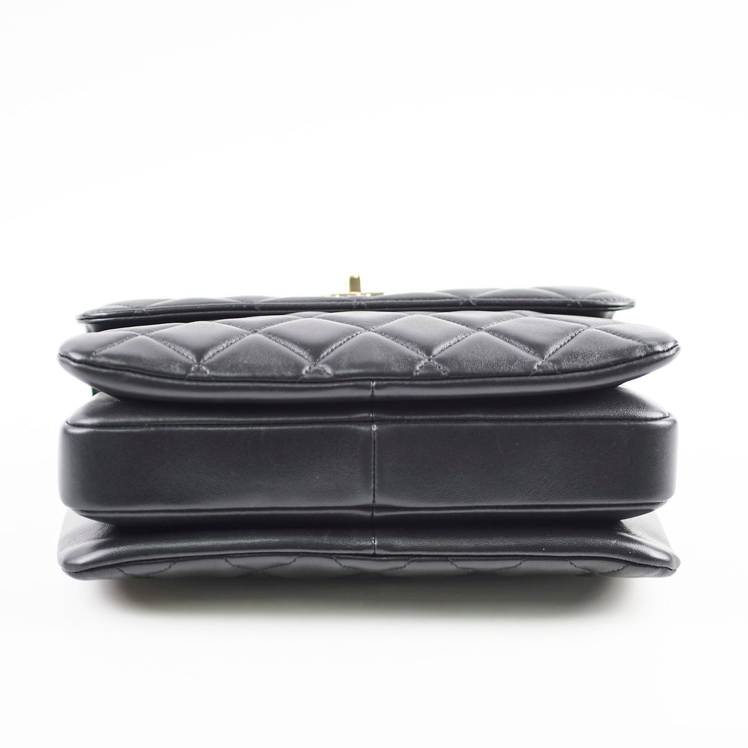 Top Quality Chanel Small Trendy Lambskin Black Series 31