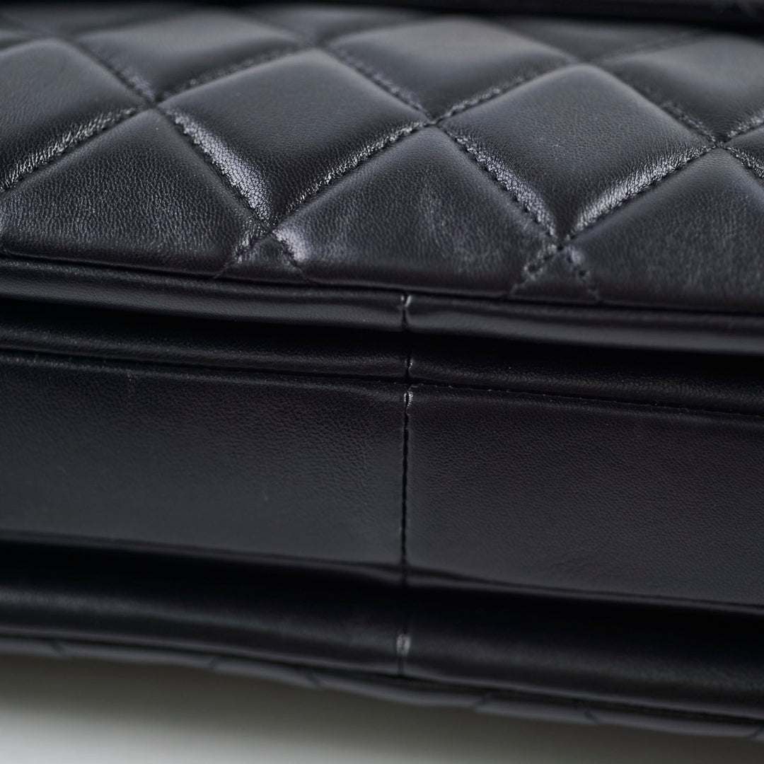 Top Quality Chanel Small Trendy Lambskin Black Series 31