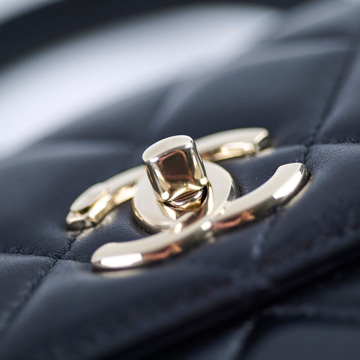 Top Quality Chanel Small Trendy Lambskin Black Series 31