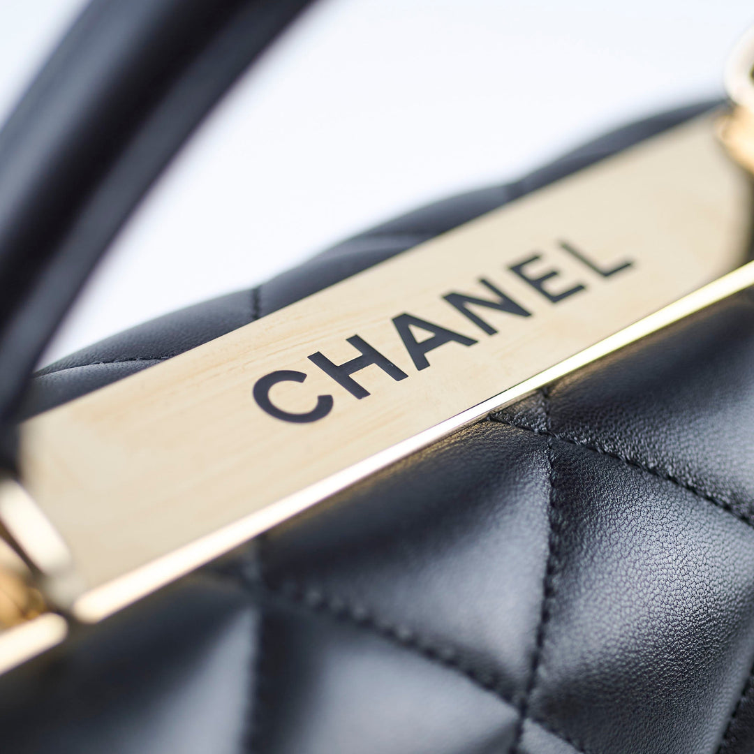Top Quality Chanel Small Trendy Lambskin Black Series 31