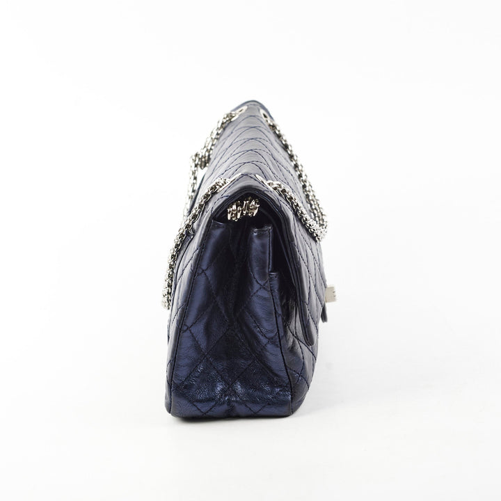 Top Quality Chanel Reissue 226 Metallic Blue - Series 12