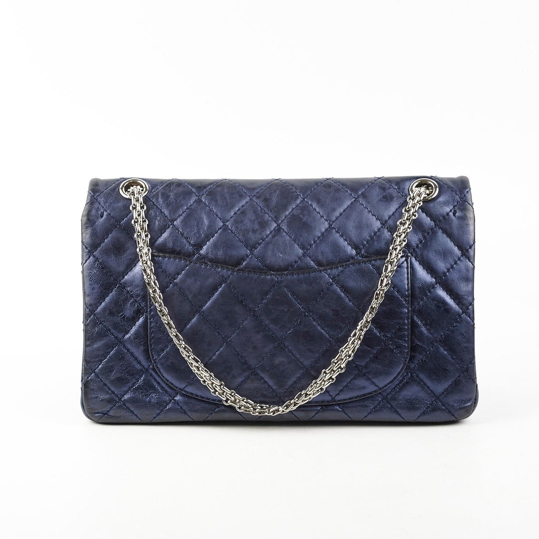Top Quality Chanel Reissue 226 Metallic Blue - Series 12