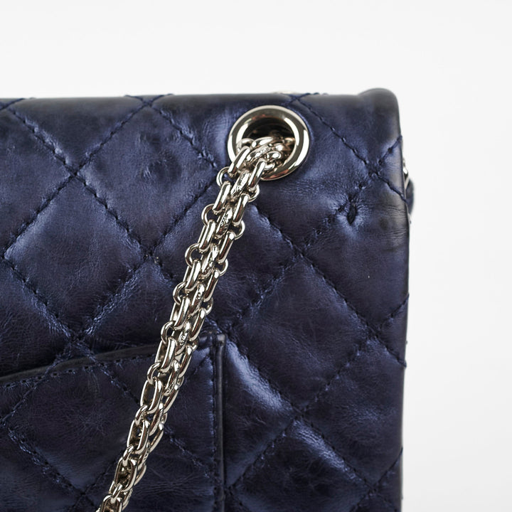 Top Quality Chanel Reissue 226 Metallic Blue - Series 12