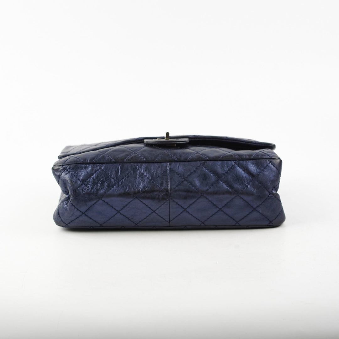 Top Quality Chanel Reissue 226 Metallic Blue - Series 12