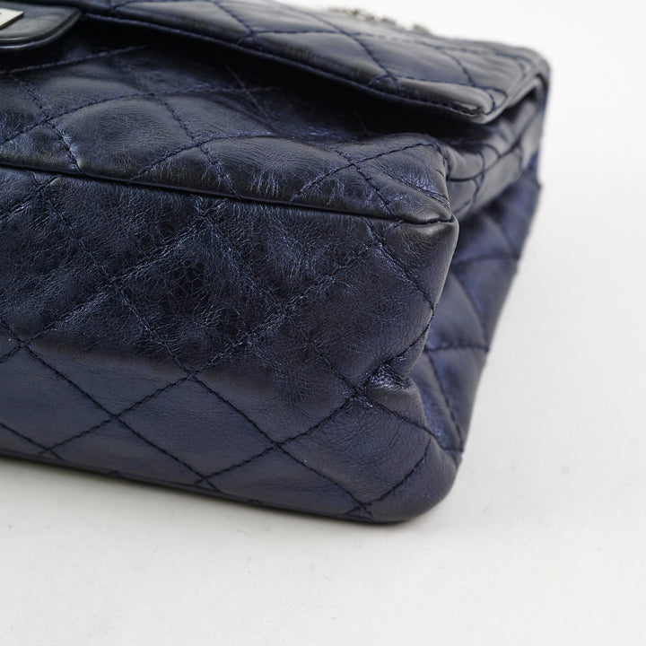 Top Quality Chanel Reissue 226 Metallic Blue - Series 12