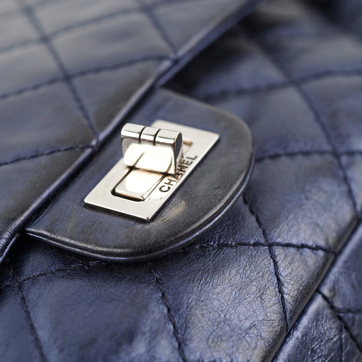 Top Quality Chanel Reissue 226 Metallic Blue - Series 12