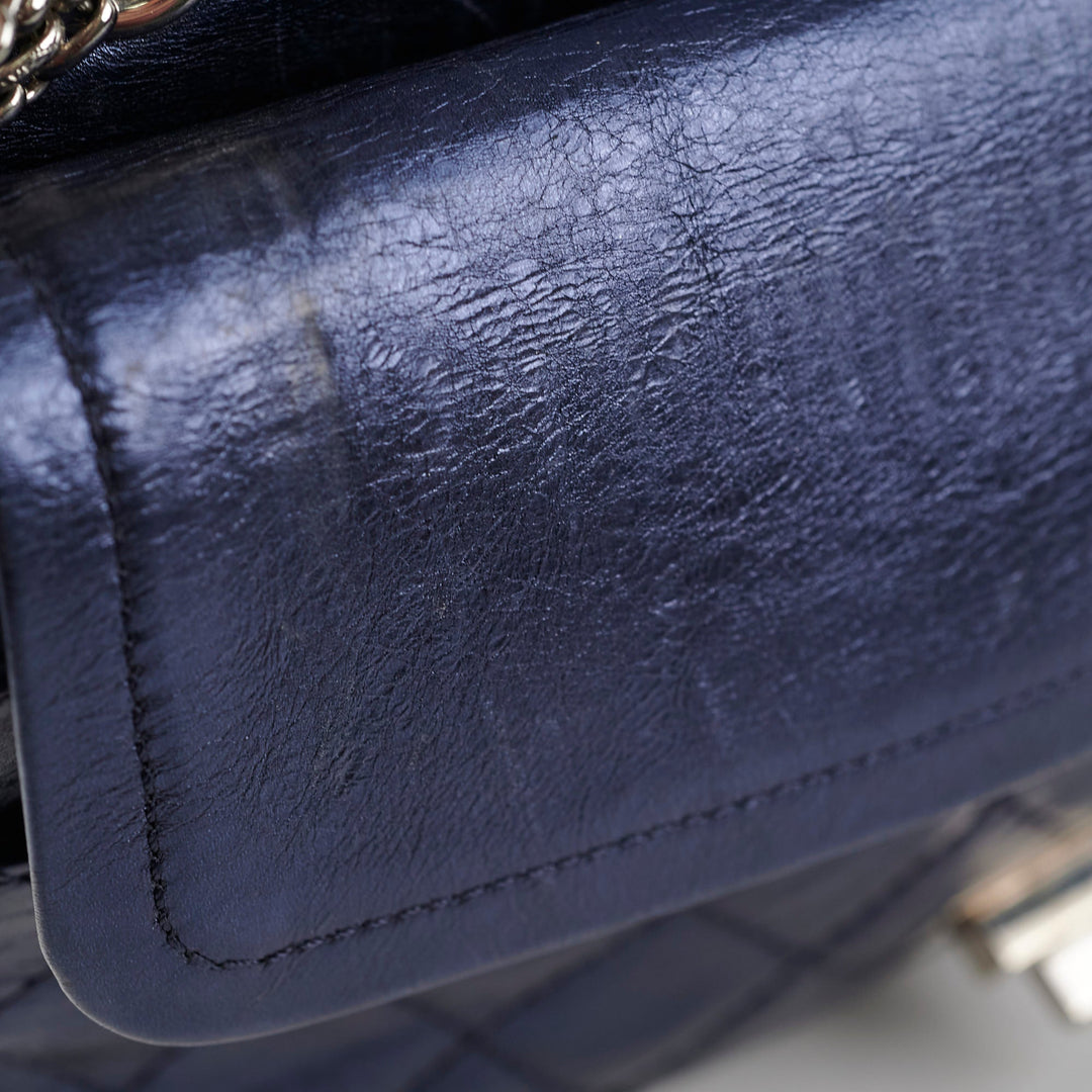 Top Quality Chanel Reissue 226 Metallic Blue - Series 12