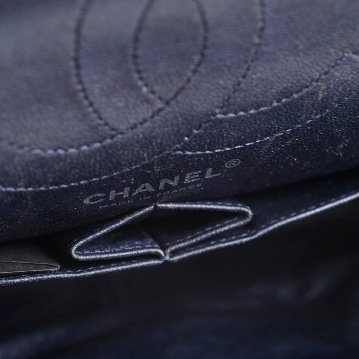 Top Quality Chanel Reissue 226 Metallic Blue - Series 12