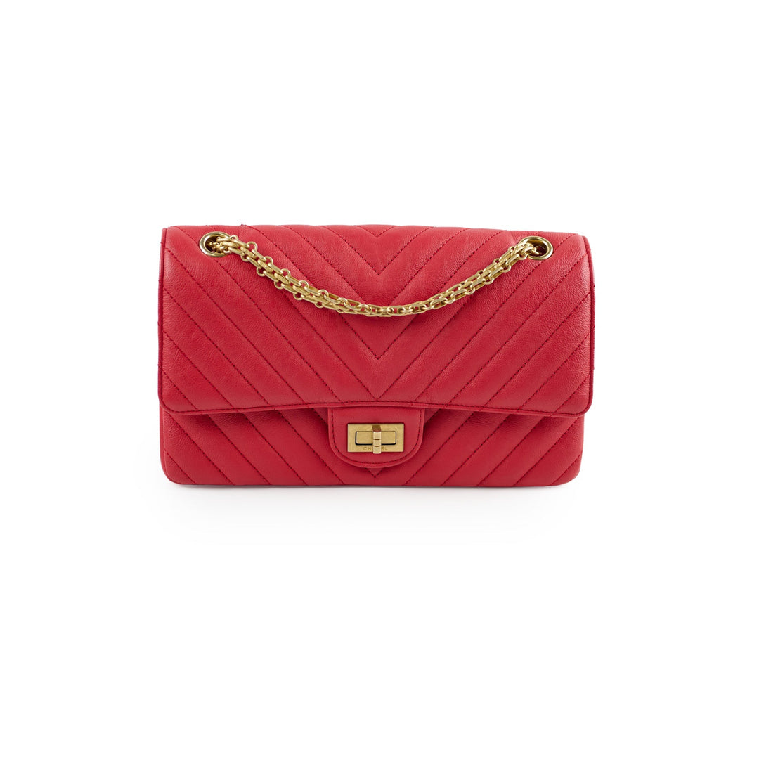 Top Quality Chanel Reissue 226 Calfskin Red 27 series
