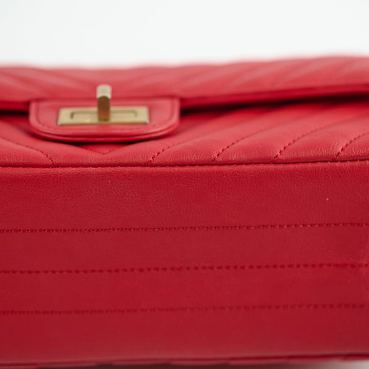 Top Quality Chanel Reissue 226 Calfskin Red 27 series