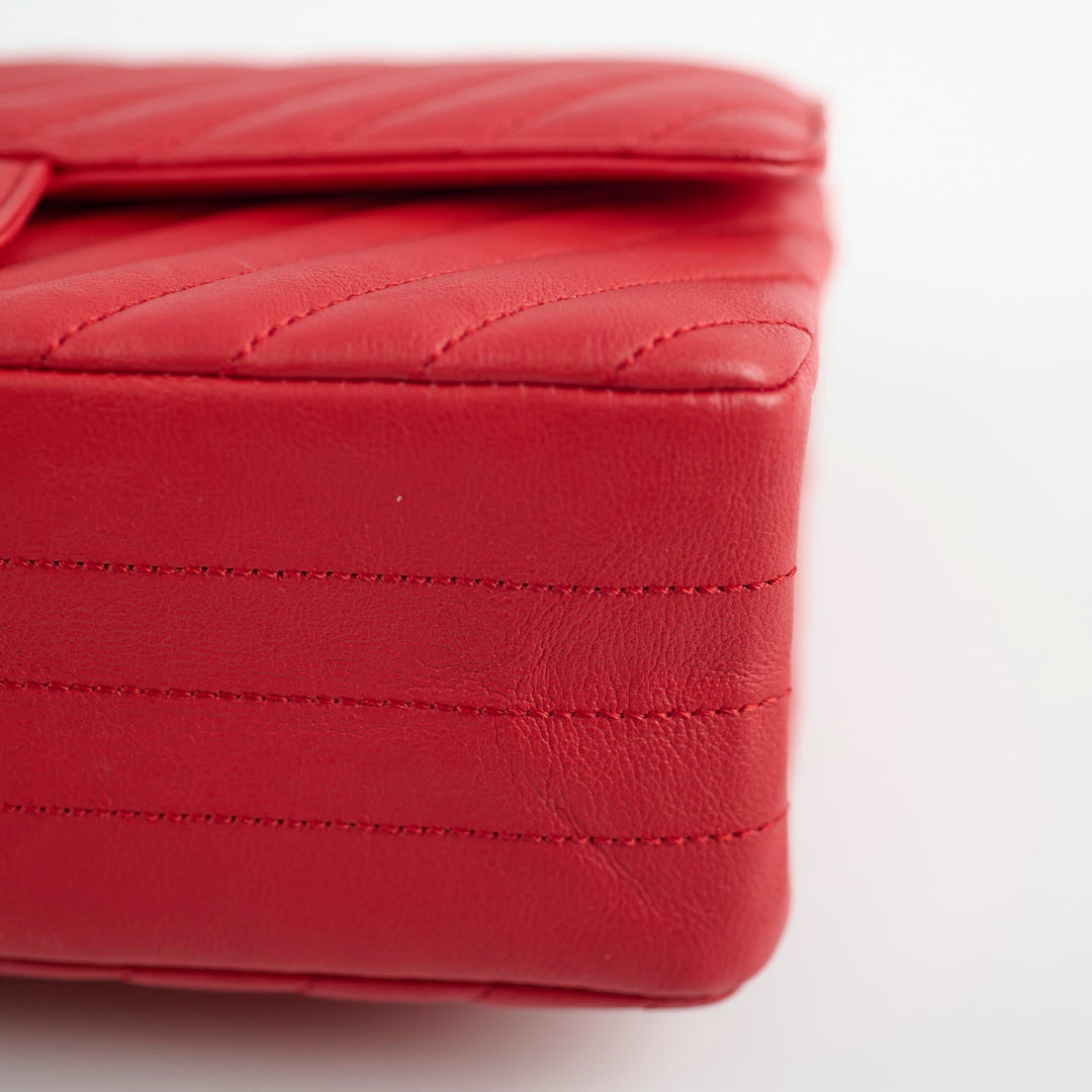 Top Quality Chanel Reissue 226 Calfskin Red 27 series