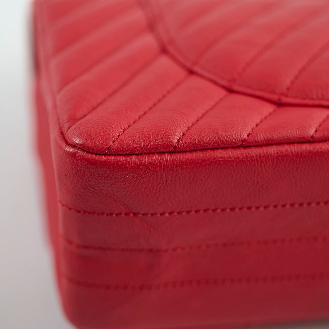 Top Quality Chanel Reissue 226 Calfskin Red 27 series