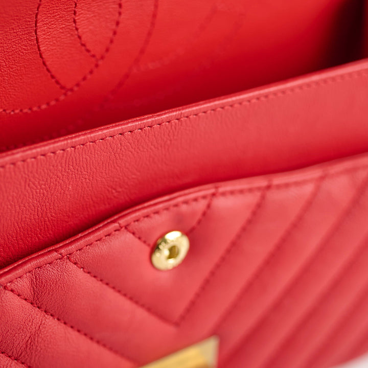 Top Quality Chanel Reissue 226 Calfskin Red 27 series