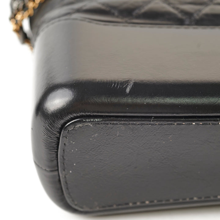 Top Quality Chanel Gabriel Medium Hobo Calfskin Black