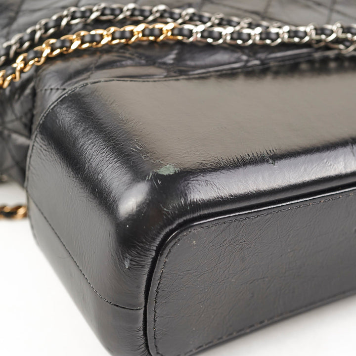 Top Quality Chanel Gabriel Medium Hobo Calfskin Black