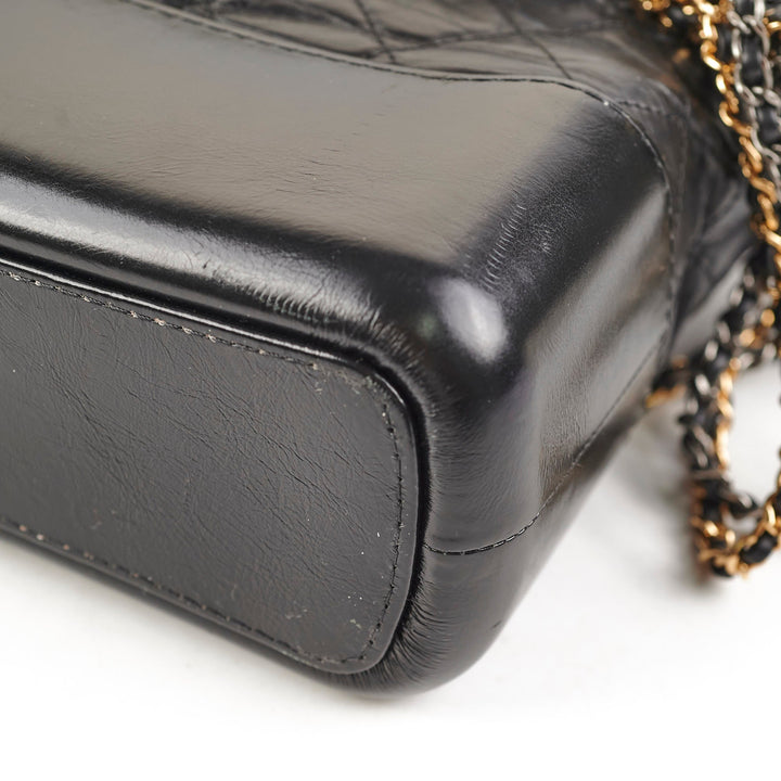 Top Quality Chanel Gabriel Medium Hobo Calfskin Black