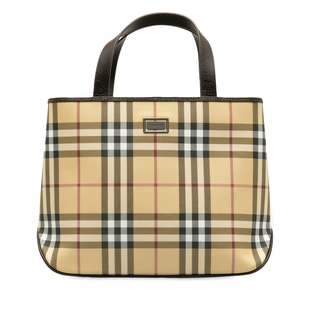 BURBERRY Mini House Check Handbag