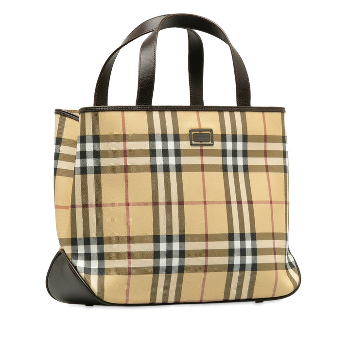 BURBERRY Mini House Check Handbag