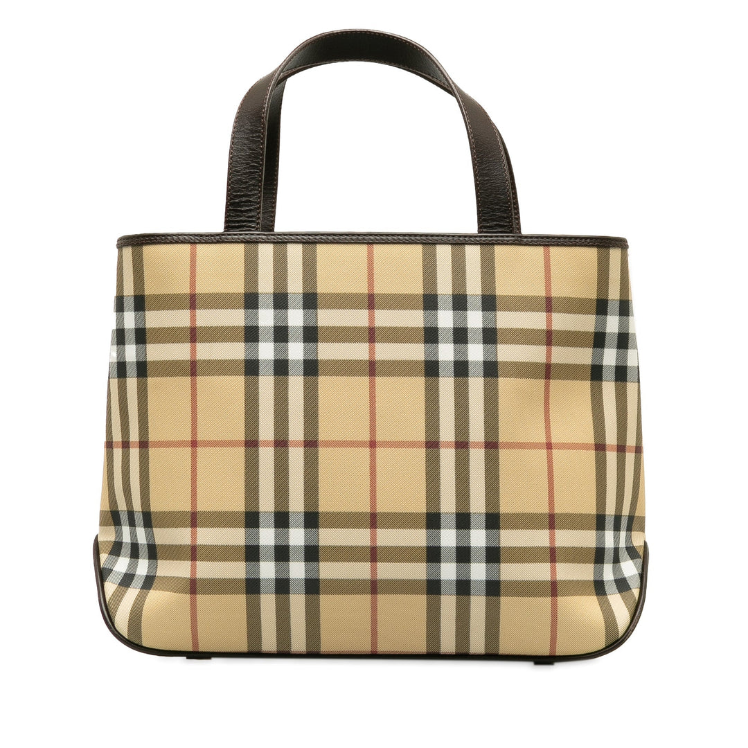 BURBERRY Mini House Check Handbag