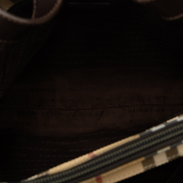 BURBERRY Mini House Check Handbag
