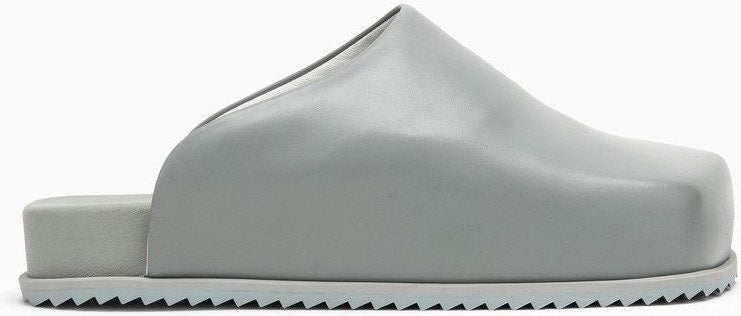 GREY LEATHERETTE TRUCK MULES