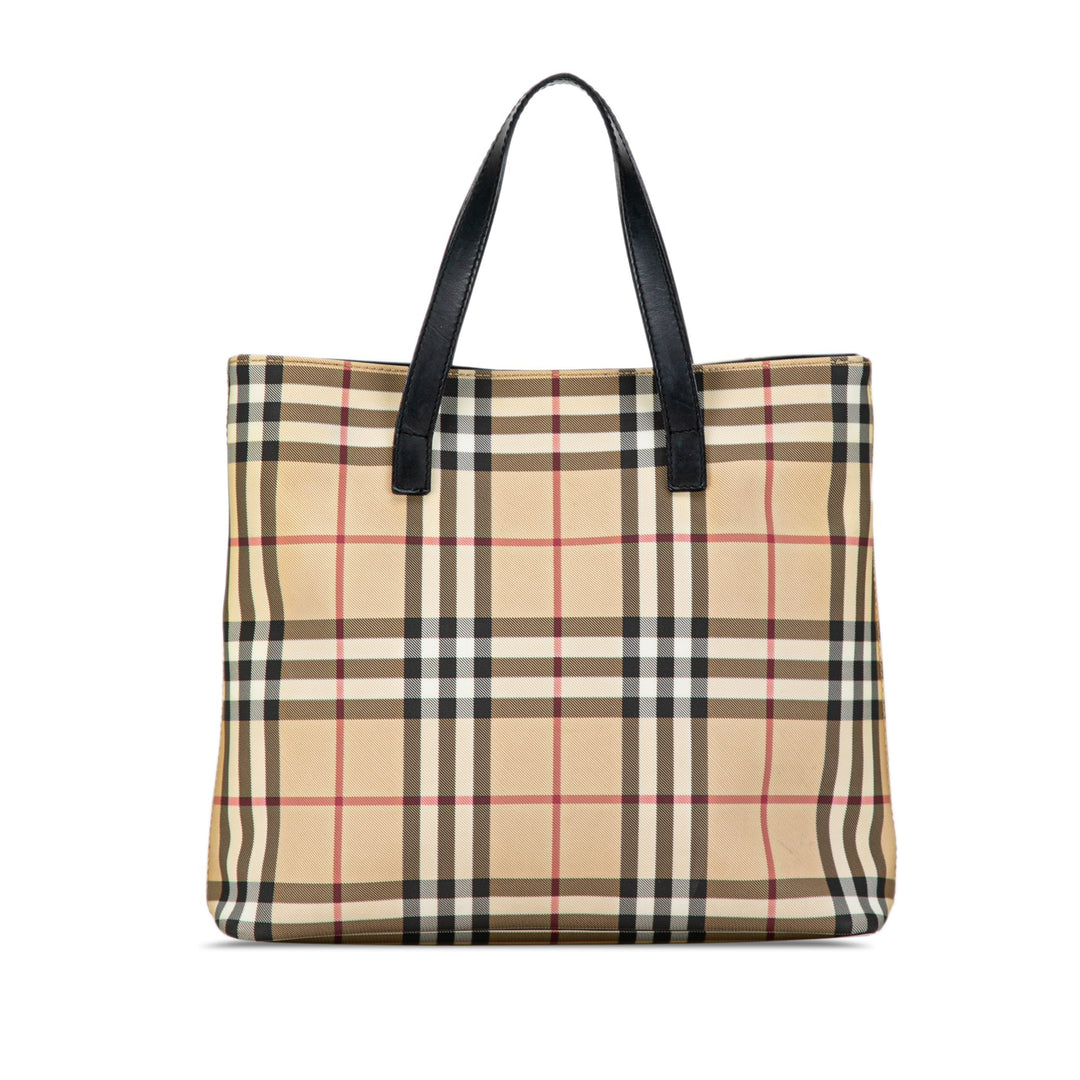 BURBERRY House Check Tote Tote Bag