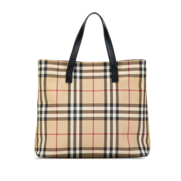 BURBERRY House Check Tote Tote Bag