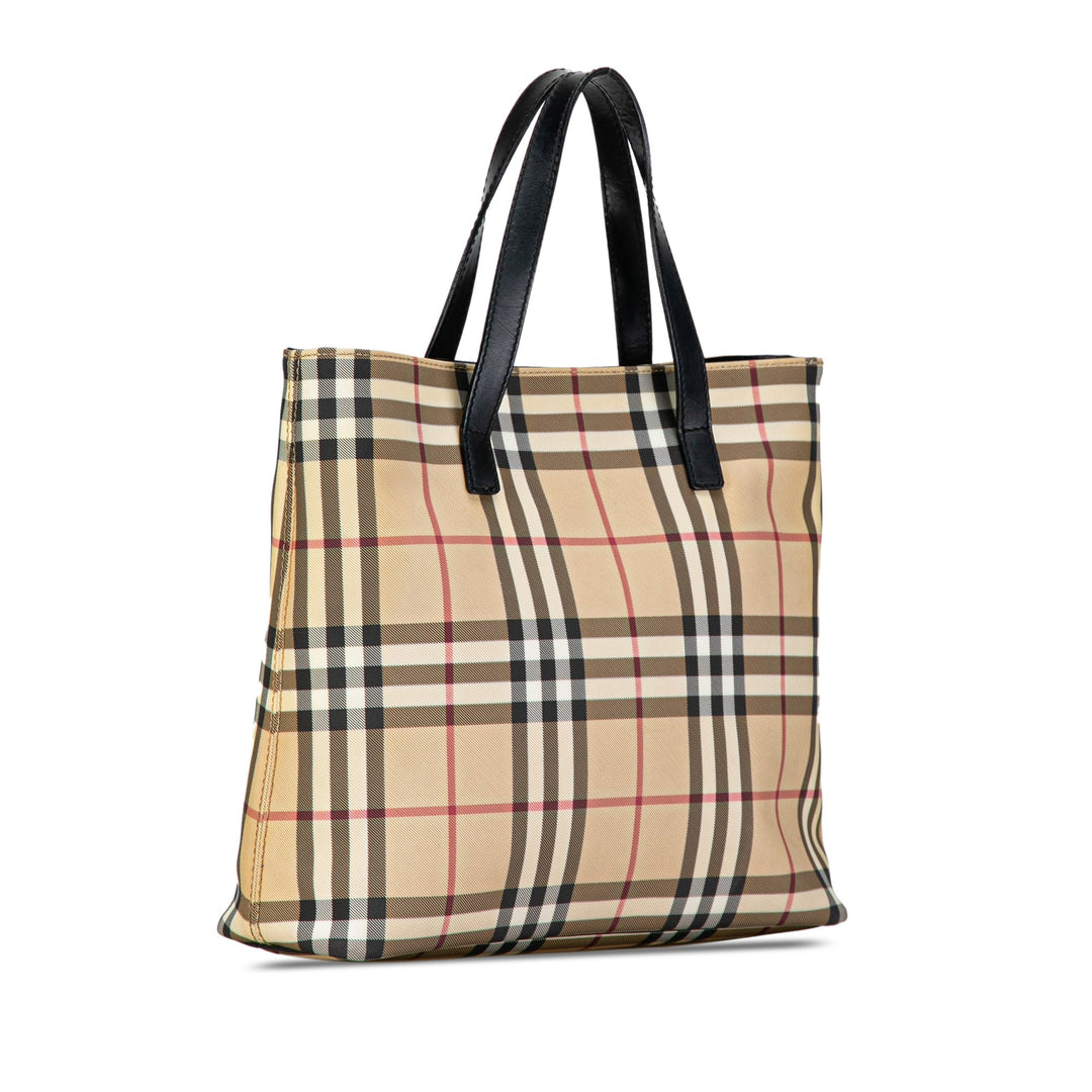 BURBERRY House Check Tote Tote Bag