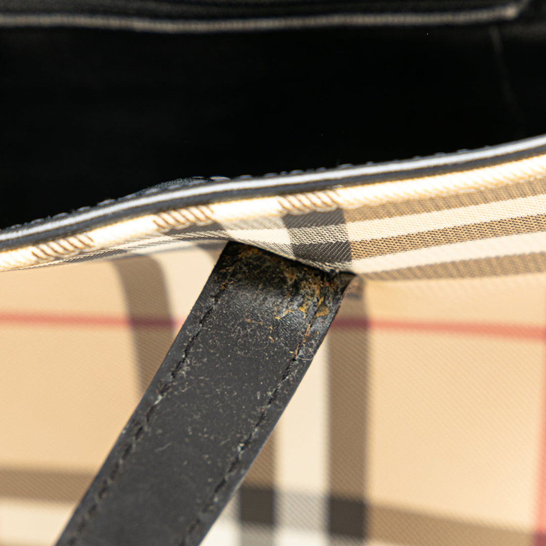 BURBERRY House Check Tote Tote Bag