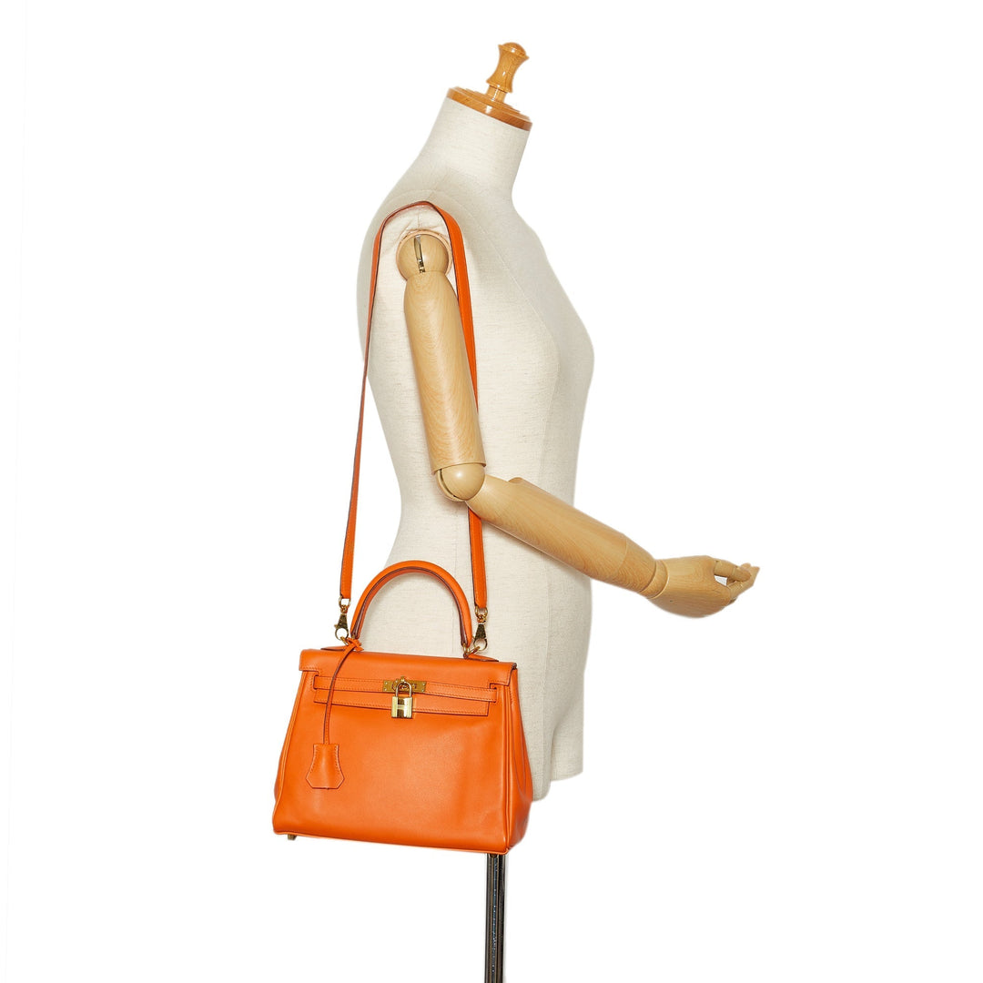 Top quality Hermes 2016 Swift Kelly Retourne 25 Satchel