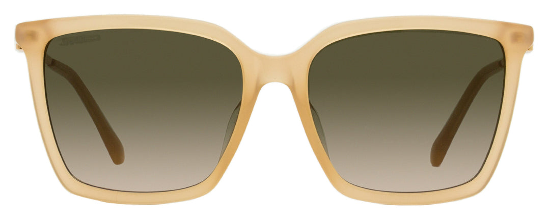 Jimmy Choo Square Sunglasses Totta /G FWMHA Nude/Gold 56mm